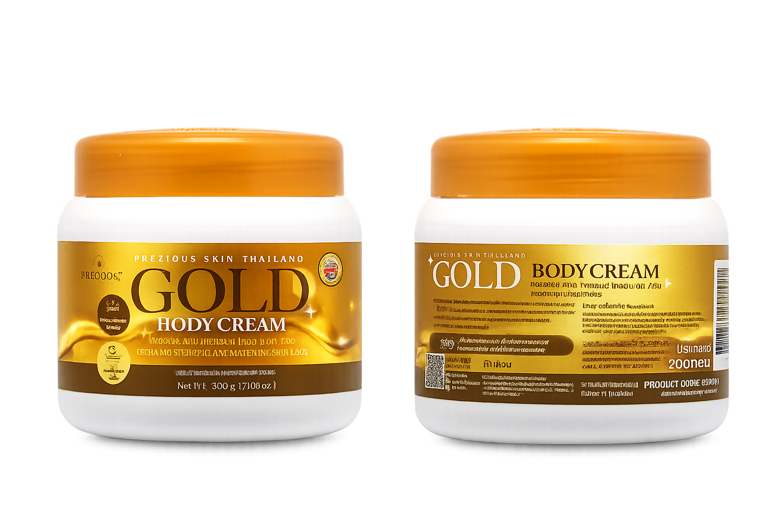 Precious Skin Thailand Gold Body Cream – 300g